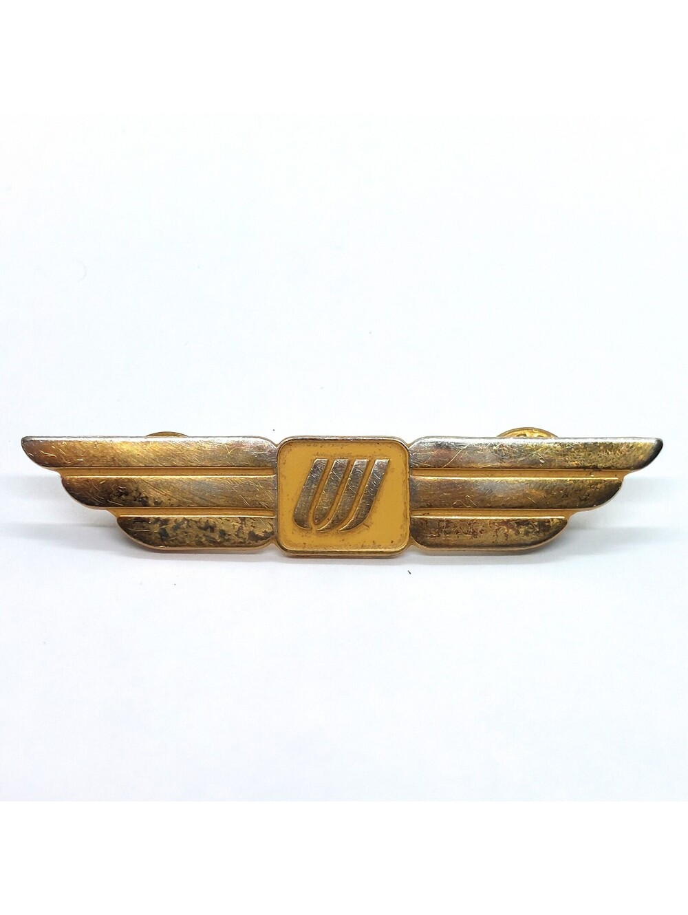 Vintage United Airlines Wings Enamel Pin Aviation Flight Attendant Crew